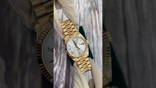 Rolex Day Date 40mm Gold Automatic Movement Sapphire Waterproof rolexwatch watch luxurywatches [upl. by Thompson306]