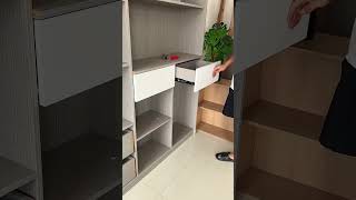 Quick installation of drawer panel auxiliary fixing clipviralvideo woodworking decoration tools [upl. by Alakam]