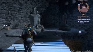 Dragon Age Veilguard Solve the Statue Puzzle in Sheltered Glade Hossberg Wetlands [upl. by Oiramel]