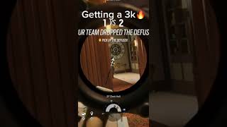 Rainbow six siege  What’s your kd  subscribe and like  viral fypシ゚ r6siege r6 gameplay [upl. by Chas340]