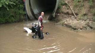 raptor 660 badlands tube crash [upl. by Pattie]