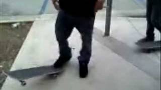 Bryan Herman Hardflip on my board [upl. by Tirb]