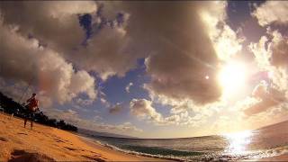 GoPro HD Hawaiian sunset in a 360 Time Lapse [upl. by Kcinom503]