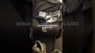 British Airways Airbus A380 Business Class Seats [upl. by Geiss27]