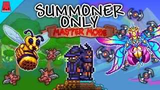 Can I Beat Terraria Master Mode Using Only Summon Weapons [upl. by Garreth]