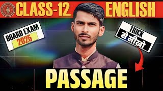 Class 12th passage  passage 12th class english  Bihar Board English Grammar Passage Trick 👈 [upl. by Nolie416]