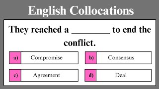 English Collocations [upl. by Weiler]