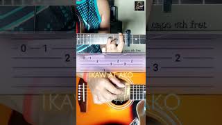 ikaw at ako  moira guitar britishartist fingerpicks fingerpick [upl. by Eimmaj]