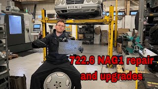 7226 Nag1 transmission mod  repairs conductor plate service program plate W210 E300td [upl. by Yt]