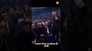 quotSalman Khan Cant Stop Laughing at the Award Show – MustWatch Momentsshortsquot [upl. by Alper793]