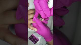 Tutorial Cutilagem rápida  10 minutos  Manicure russa [upl. by Ardella638]