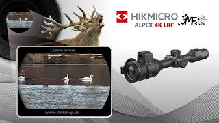 Hikmicro Alpex 4K bez LRF by JMFshopcz [upl. by Yacov]