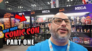 NEW YORK COMIC CON 2024 PT 1 Toy Hunting for Con Exclusives [upl. by Adniles68]