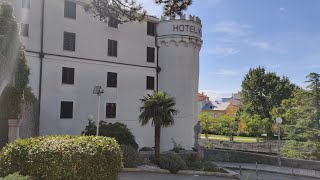 Summer in Crikvenica 2020 Hotel Kaštel Church and Beach View [upl. by Lovel]