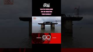 60 Minutes Features Sealand  The Worlds Smallest Nation shorts 60minutes cbsnews [upl. by Esyahc276]