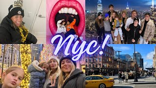 UNA SEMANA CON MI FAMILIA EN NYC año nuevo [upl. by Yrelle]