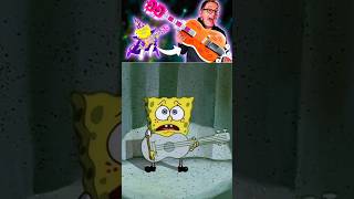 SpongeBob   Ripped Pants  Guitar Cover And Easy Tutorial shorts [upl. by Gnirps285]