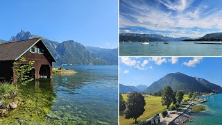 Lake season in Austria 🇦🇹🏞 Exploring Austrias Most Beautiful Lakes  Traunsee Mondsee amp More [upl. by Alil]