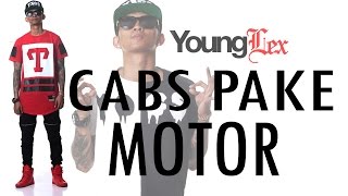 YOUNG LEX  Cabs Pake Motor Video Lyric [upl. by Niltyak]