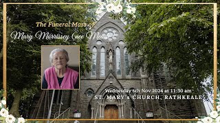 Funeral Mass of Mary Morrissey née Meade [upl. by Gabrila840]