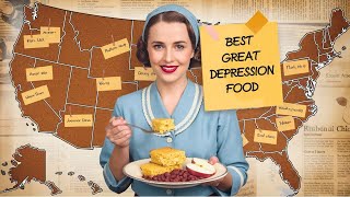 What People Ate In Every State During The Great Depression [upl. by Alburg665]