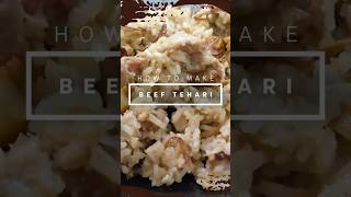 Bangladeshi Beef Tehari cooking easyrecipes biriyani [upl. by Githens491]