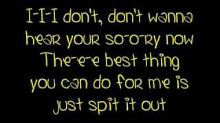 Fefe Dobson  Stuttering Lyrics HQ [upl. by Anirres223]