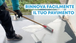 Pavimenti in Resina FAI DA TE cosa devi sapere e guida allapplicazione [upl. by Crystal743]