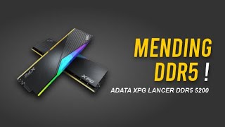 Semakin terjangkau saat nya pakai DDR5  feat ADATA XPG LANCER DDR5 32GB kit 5200 Mhz [upl. by Nahtaneoj]