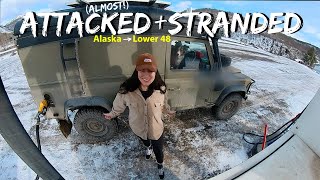 7 Days Winter Truck Camping on the Alaskan Highway  3000 mile road trip  Part 1 [upl. by Adriano]