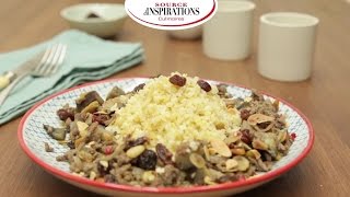 Recette Boulgour au boeuf épicé et aux amandes grillées  TIPIAK [upl. by Nhojleahcim]