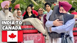 INDIA TO CANADA EMOTIONAL VIDEO [upl. by Demmer384]