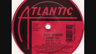 Gospel BeBe Winans  Thank You 1997 Rare MAW 12quot Inch Remix [upl. by Gallager]