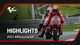 MotoGP™ Race Highlights  2022 MalaysianGP 🇲🇾 [upl. by Gnoud]