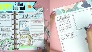 DIY Bullet Journal  How to make a Planner [upl. by Oleg]