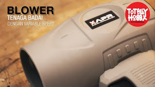 Blower Tenaga Badai yang sedang Viral Dengan Variable Speed  APR cordless Blower [upl. by Gokey]