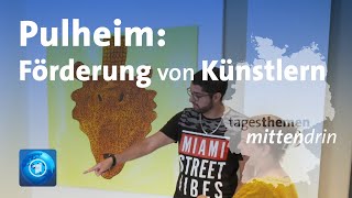 Pulheim Förderung von Künstlern mit Beeinträchtigung  tagesthemen mittendrin [upl. by Atthia190]