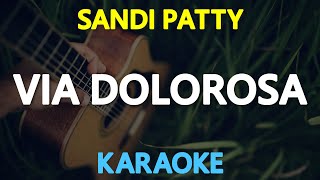 VIA DOLOROSA  Sandi Patty KARAOKE Version [upl. by Ecirtaed623]