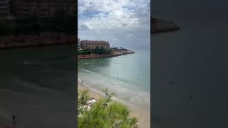 Beach view in Cambrils [upl. by Dougie]