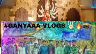 GANYAAA VLOGS  😎✌🏻 YAVATMAL NAURATRI VIDEO 📸 [upl. by Aciram]