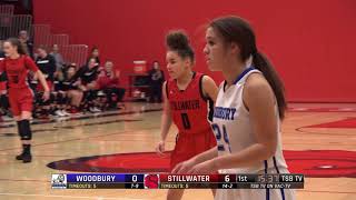 High School Girls Basketball Woodbury vs Stillwater [upl. by Luisa65]