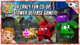 A CRAZY FUN COOP TOWER DEFENSE GAME  Lets Play DCorp  PC Gameplay [upl. by Eerolam]