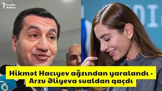 Hikmət Hacıyev ağzından yaralandı  Bu işdə Arzu Əliyevanın əli var [upl. by Airdnaid]