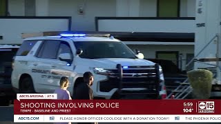 Officials investigating shooting involving Tempe police officers [upl. by Kcirddec]