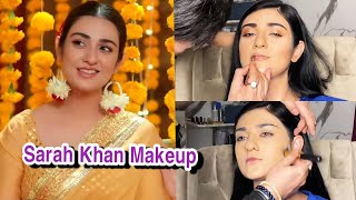 Laapata Drama quotSarah Khanquot Inspired Makeup Step by Step Tutorial [upl. by Morly401]