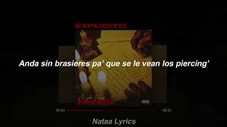 Myke Towers  EXPLICITO  LetraLyrics [upl. by Leggat454]