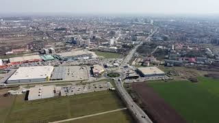 Timisoara nord calea AraduluiIkea 360view at 212m high [upl. by Aleuqahs686]