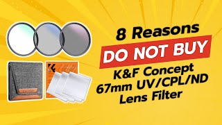 KampF Concept 67mm UVCPLND Lens Filter  8 Reasons NOT to Buy ⚠️📸 [upl. by Uy]