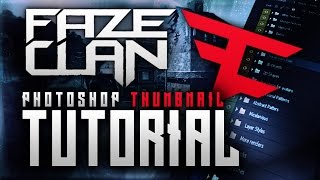 How To Create FaZe Clan And Red Reserve Thumbnails FULL Photoshop CCCS6 Tutorial [upl. by Lindgren764]