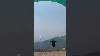 Solo paraglider take off subscribe birbillingparagliding virelvideo himachalpradesh [upl. by Zetnauq]